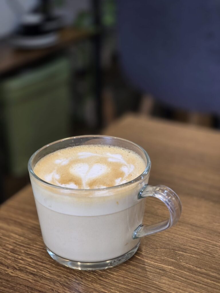 Peanut butter latte
